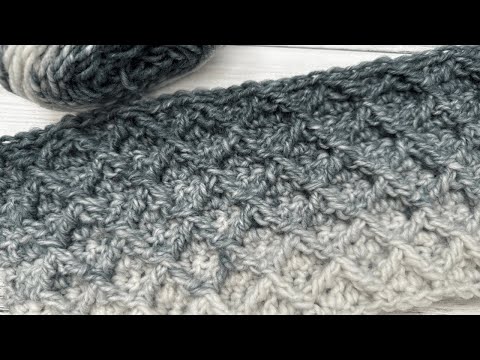 This Diamond Stitch Will Make Your Crochet Projects STUNNING!