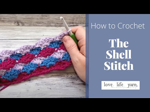 Photo Tutorial – How To Crochet: The Open Shell Stitch! – crochetmelovely