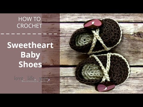 Crochet Your Own Valentine&#039;s Day Baby Booties With This Easy Tutorial