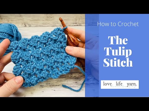 How to Crochet: Tulip Stitch | Easy Tutorial