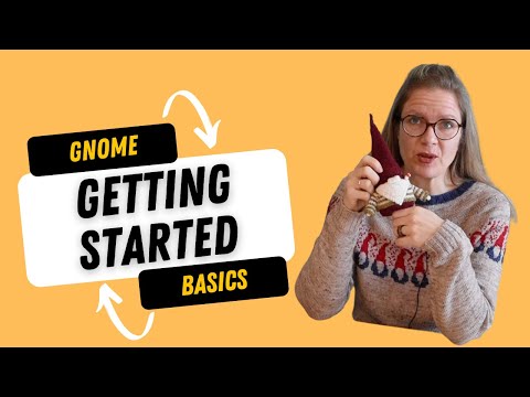 Getting Started Knitting Gnomes - a Gnomes Basics video