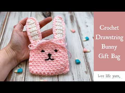 Create a Charming Crochet Bunny Treat Bag for Easter