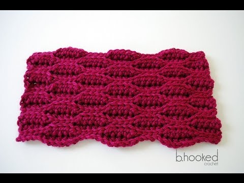 How to Crochet the Textured Wave Stitch for Complete Beginners