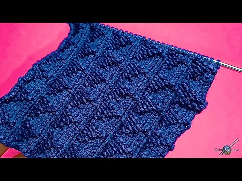 How to Knit *Pennant Pleating*for beginners