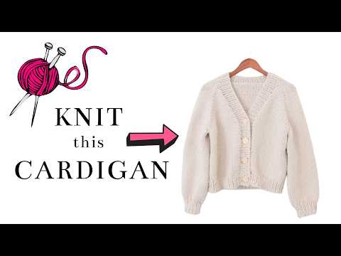 25 Cardigan Knitting Patterns for Beginners - love. life. yarn.