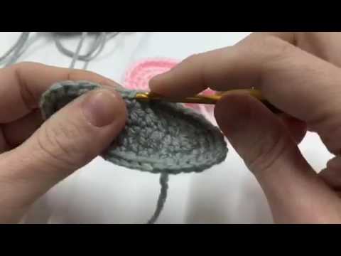 How to Crochet: Basic Baby Shoe Sole