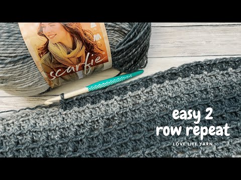 Easy Crochet Block Stitch Baby Blanket