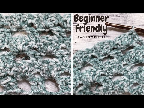 Boxed Shell Stitch | Easy Crochet Stitch Tutorial