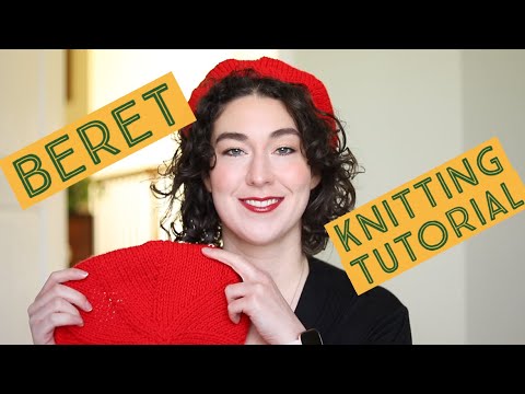 How to Knit a Beret | Easy Knitting Tutorial