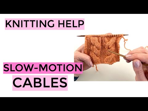 Knitting Help - Slow Motion Cables