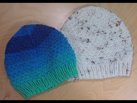 How to knit toddlers hat or beanie
