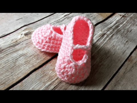 ✨ Crochet Magic! ✨ Turn Scrap Yarn into Baby Ballet Slippers!