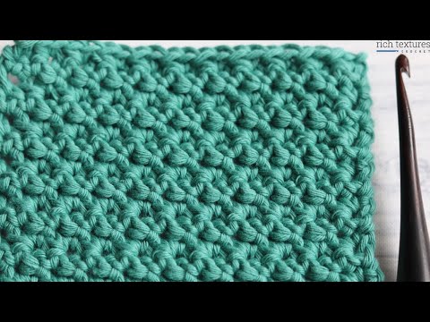 Textured Crochet Stitches 