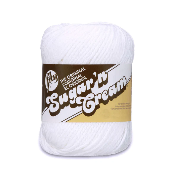 skein of lily sugar n cream yarn