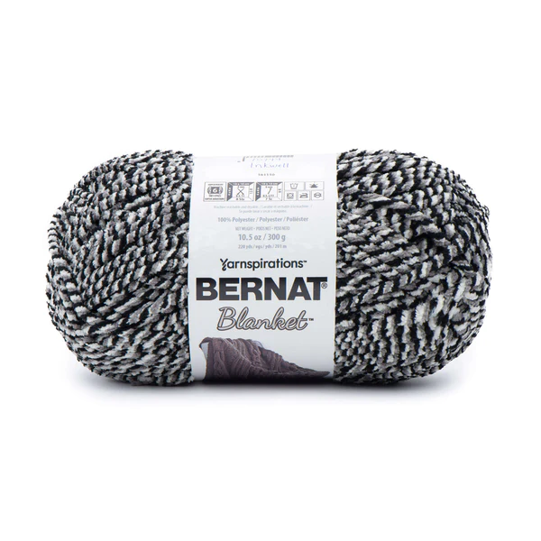 skein of bernat blanket yarn