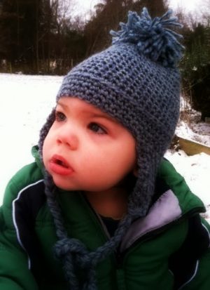 Best Crochet Toddler Hat (Free Earflap Hat Pattern) - love. life. yarn.