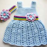 Free Crochet Baby Dress