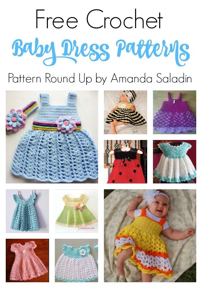 Free Crochet Baby Dress Patterns - love. life. yarn.