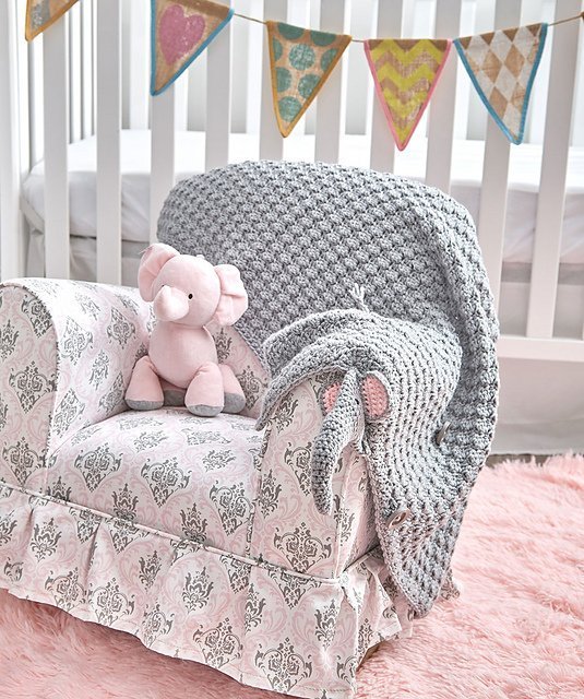 Free Crochet Pattern - Elephant Blanket