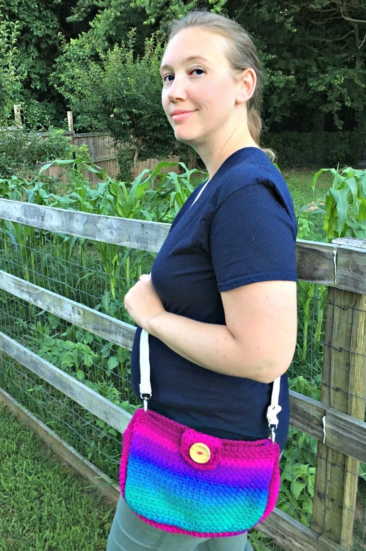 Free Crochet Pattern - Summer Escape Cross-Body Bag