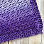 Easy Ombre Baby Blanket - Free Crochet Pattern