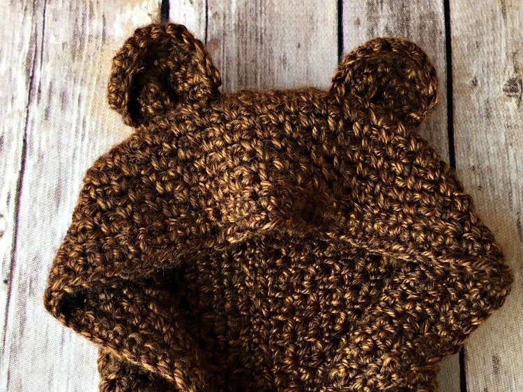 Free Crochet Pattern - Baby Bear Cardigan