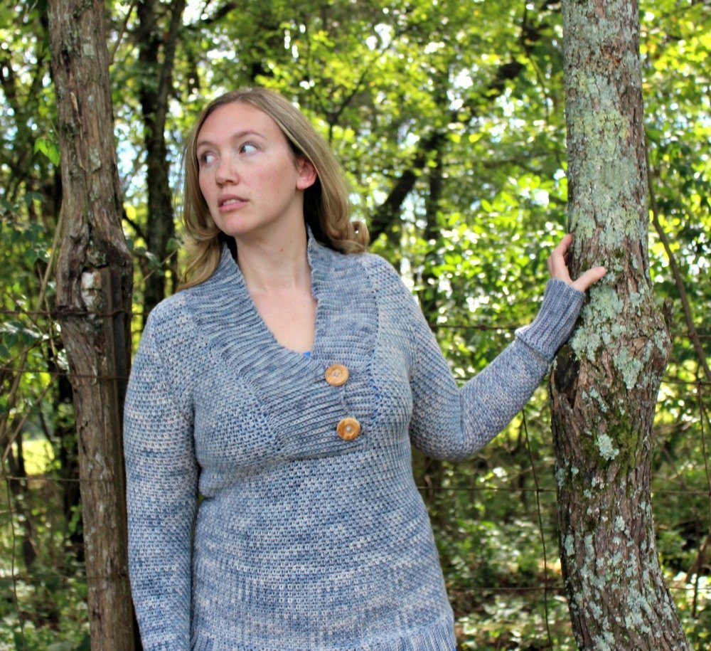 Glacial Freeze Pullover - Free Crochet Pattern