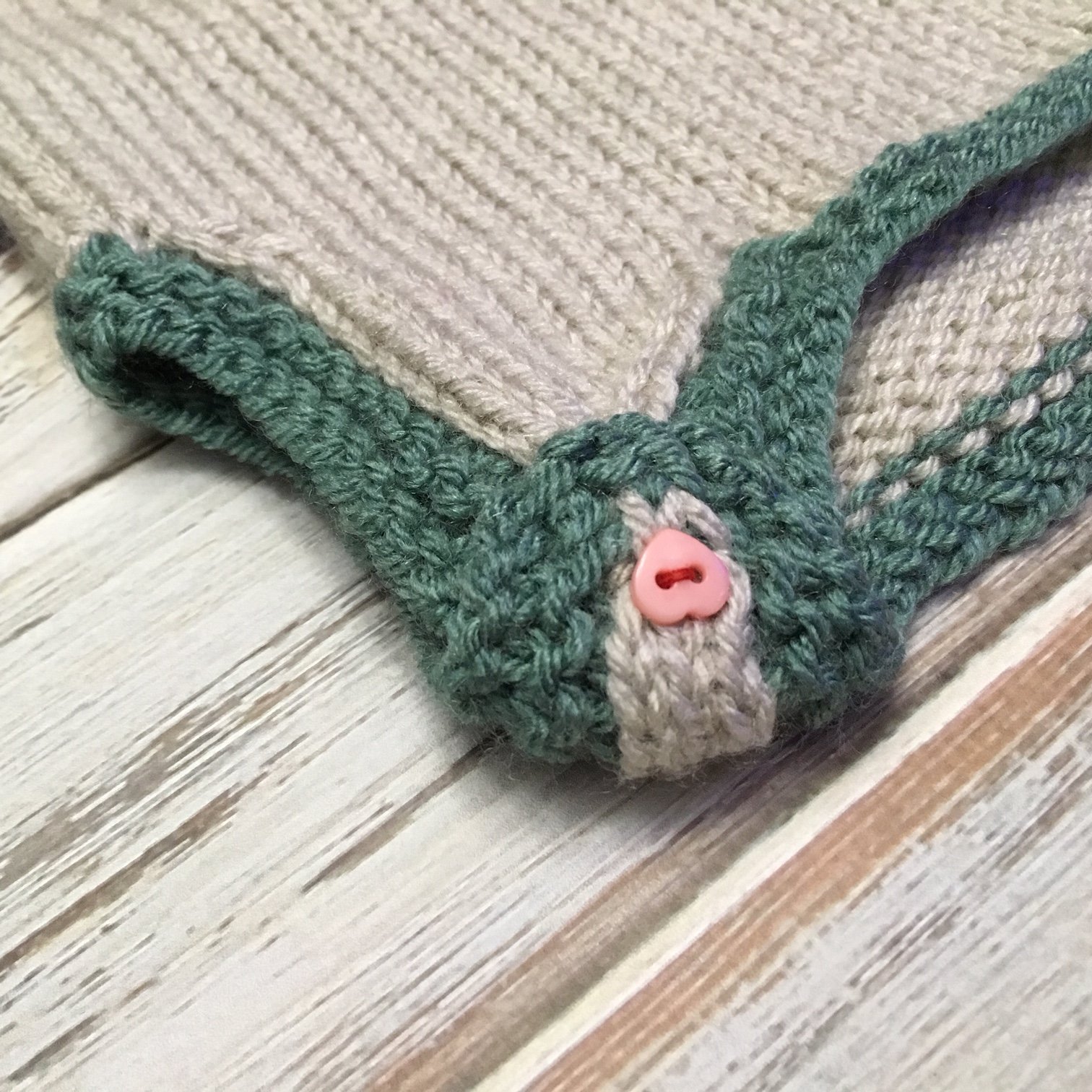 Valentine Baby Dress - Free Knitting Pattern