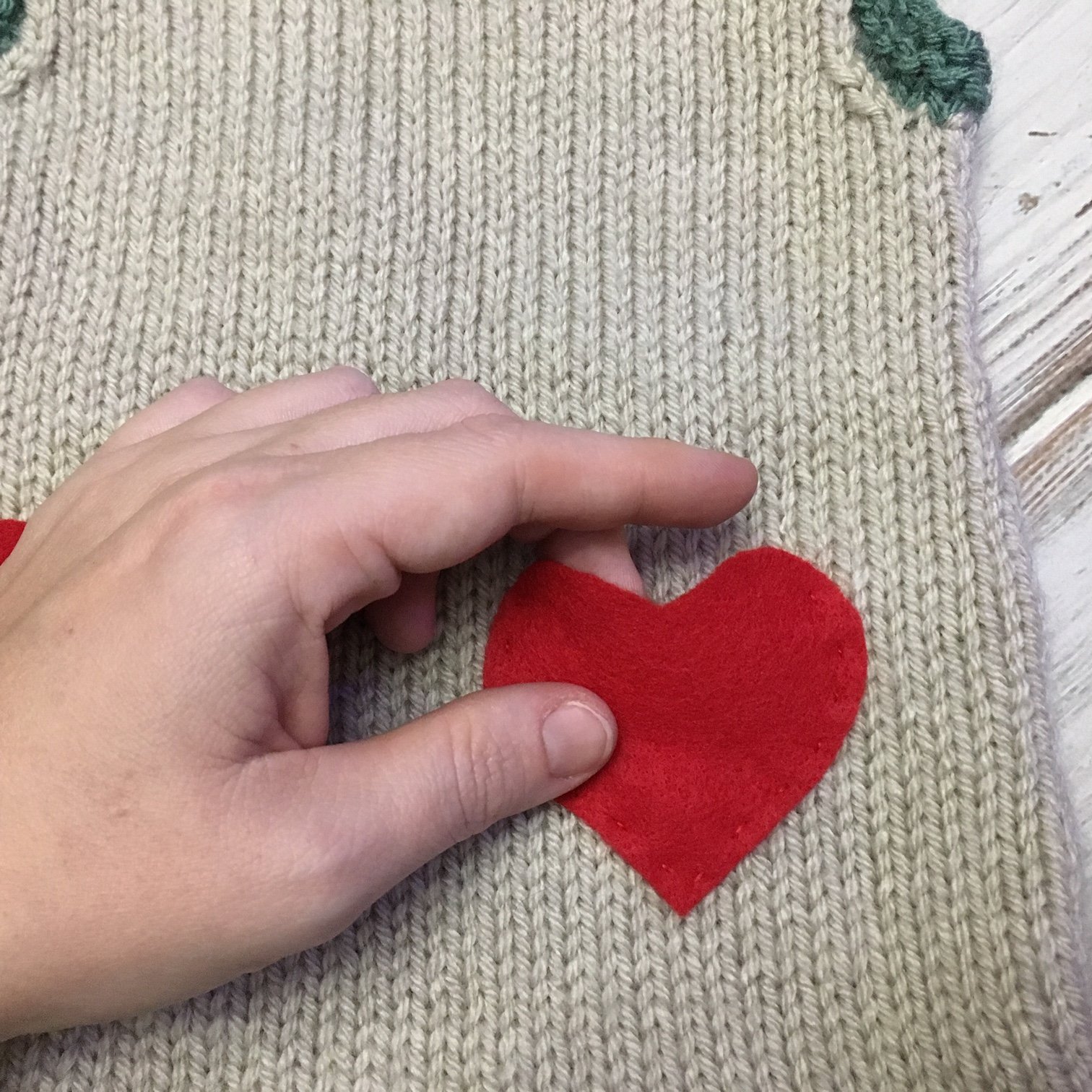 Valentine Baby Dress - Free Knitting Pattern