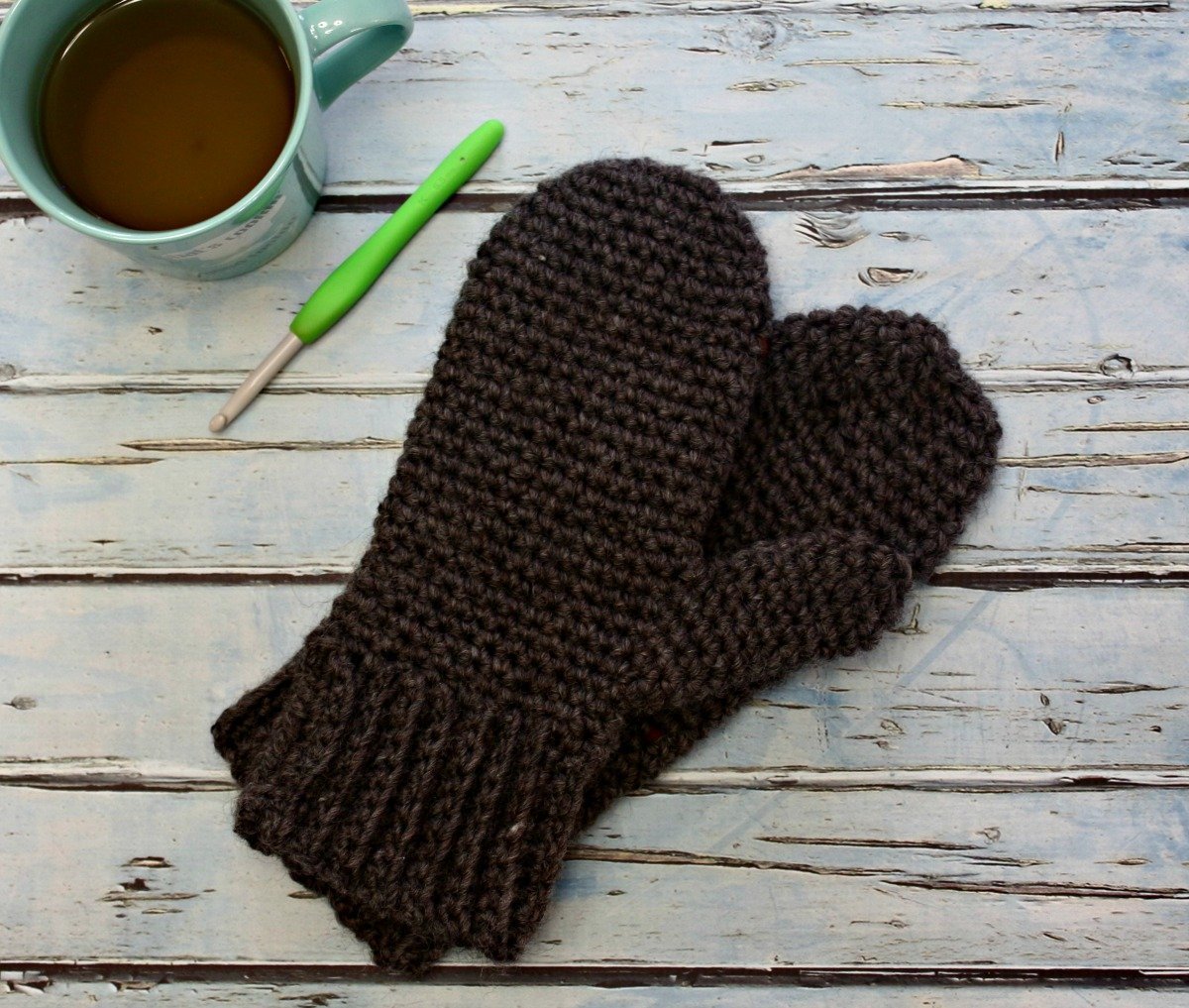 basic men's mittens IG 2 - love. life. yarn.