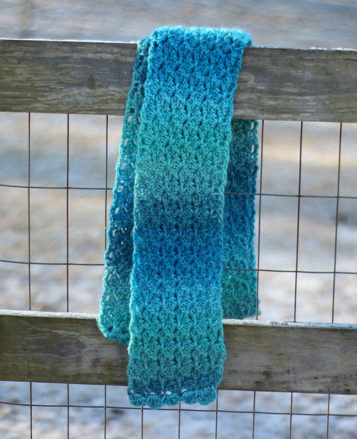 Duchess Lace Scarf - Free Crochet Pattern