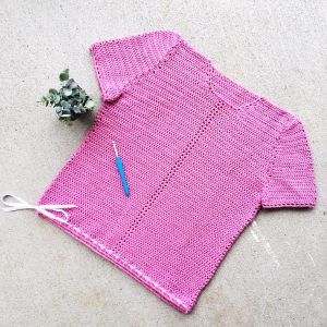 Free Crochet Pattern - Ribbon Tee