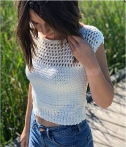 Townsville Top free crochet pattern