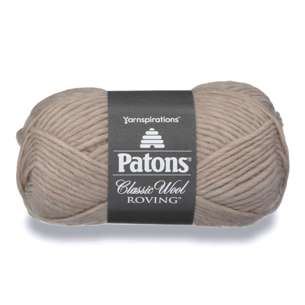 skein of Patons Classic Wool Roving Yarn