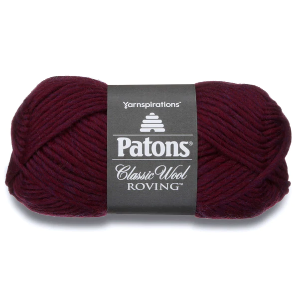 skein of Patons Classic Wool Roving Yarn