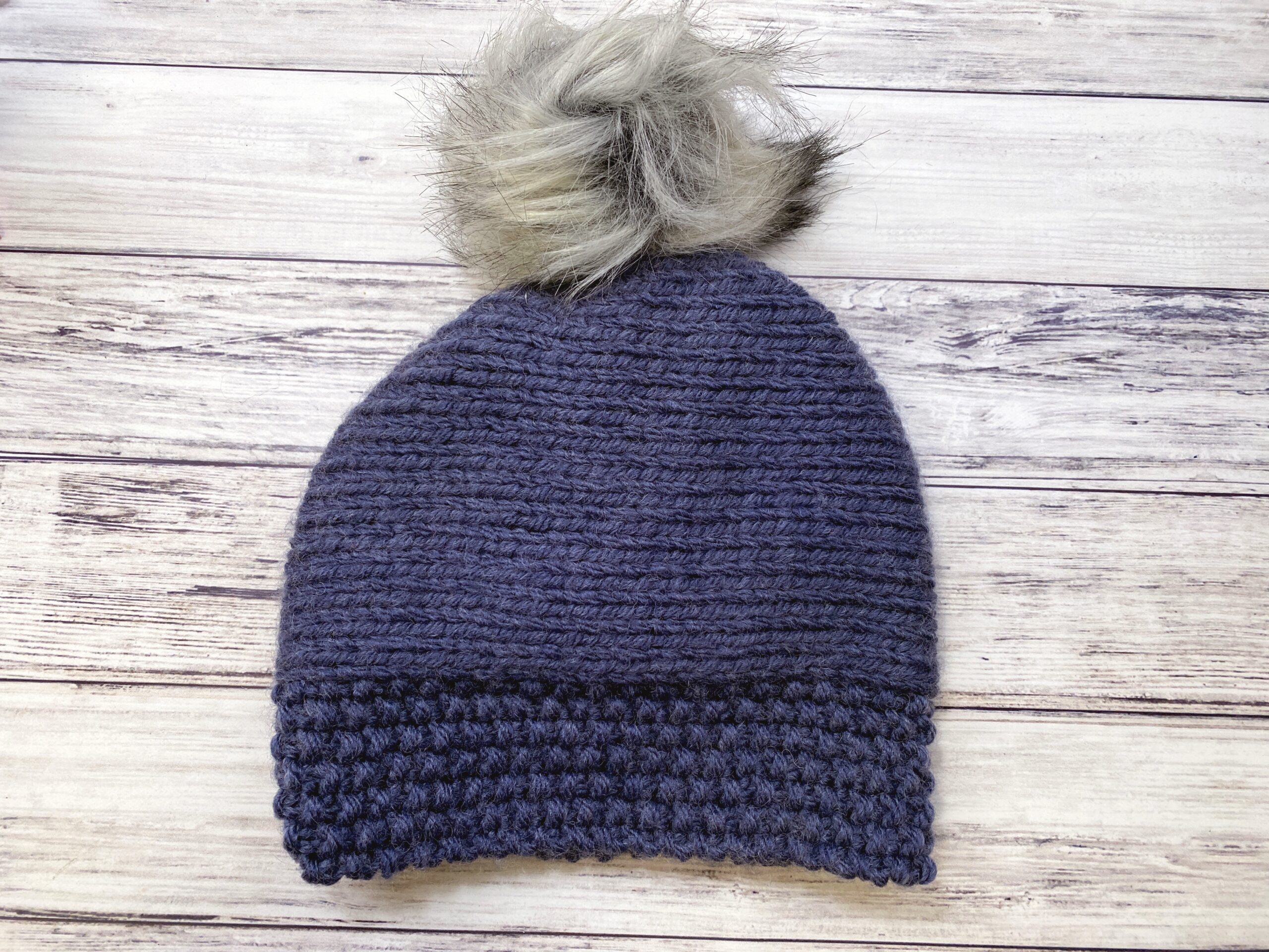 Easiest Ever Knit Hat (Free Pattern in 2 sizes) love. life. yarn.