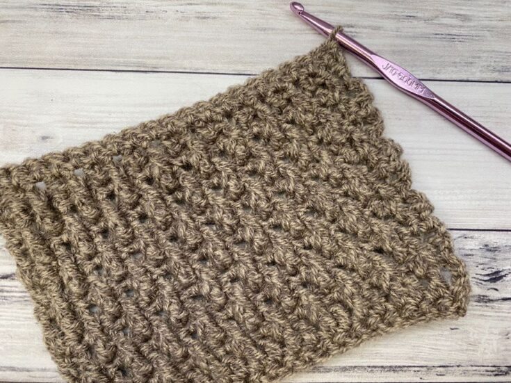 How to Crochet the Alpine Stitch (Easy Tutorial)