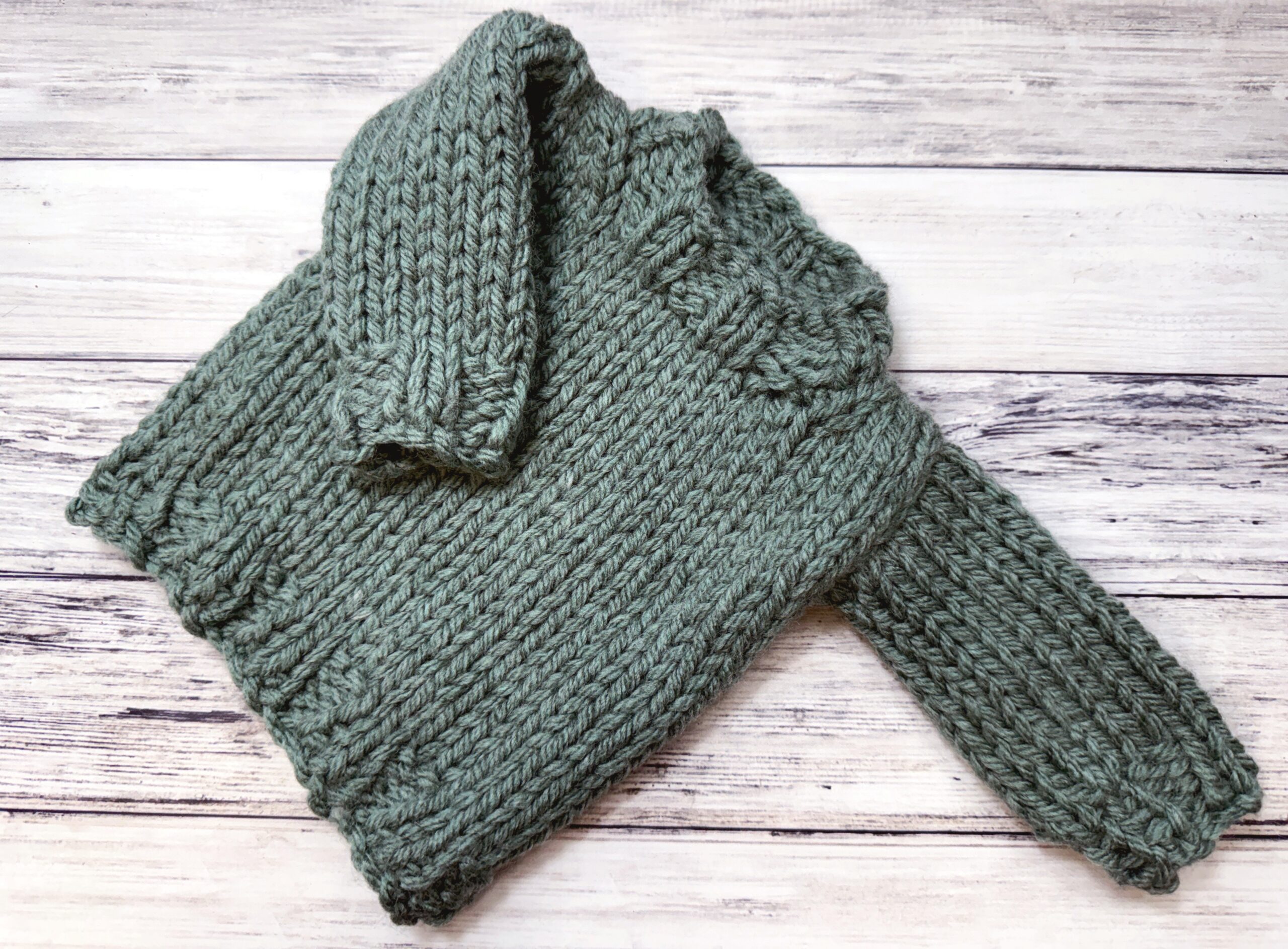 bulky baby sweater pattern