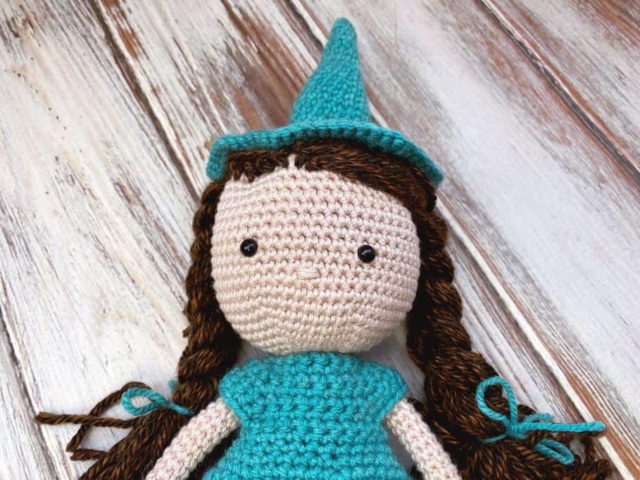 crochet doll hair