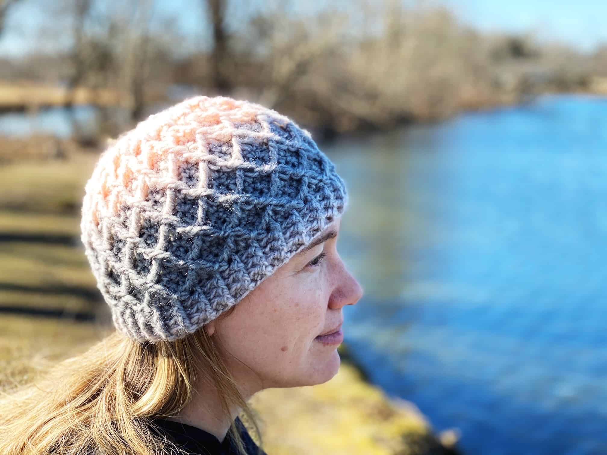 DiamondCrochetBeanie love. life. yarn.