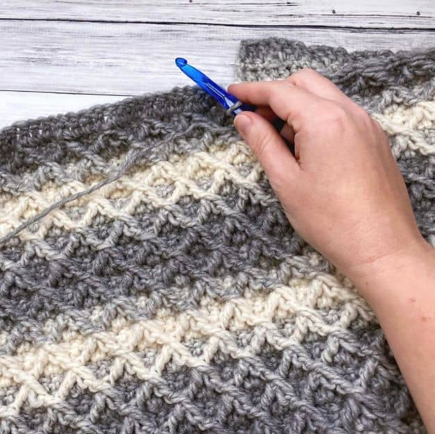 What Size Crochet Hook for Blanket? - love. life. yarn.