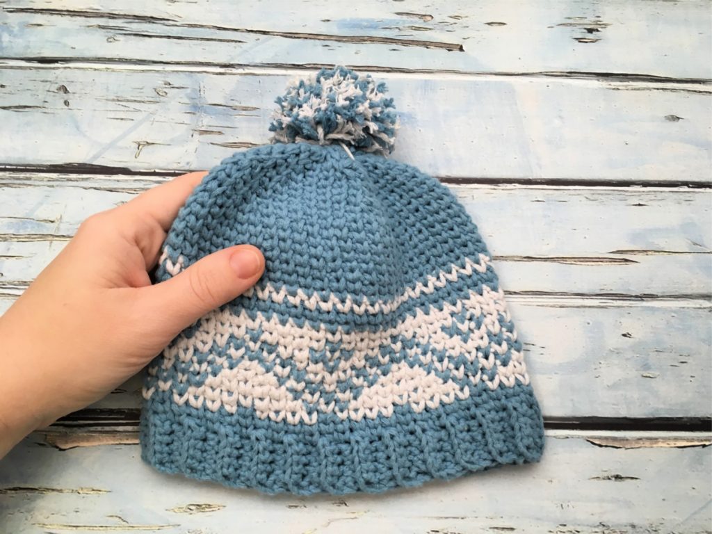 Fair Isle Baby Hat - Free Crochet Pattern - love. life. yarn.