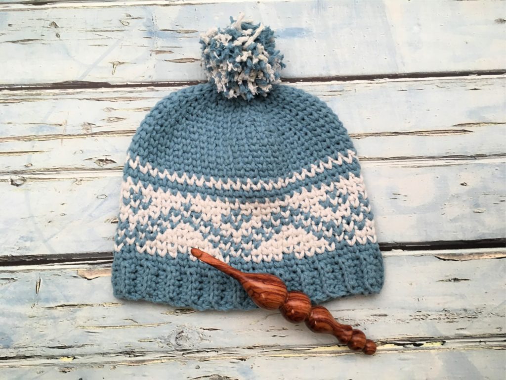 Fair Isle Baby Hat - Free Crochet Pattern - love. life. yarn.