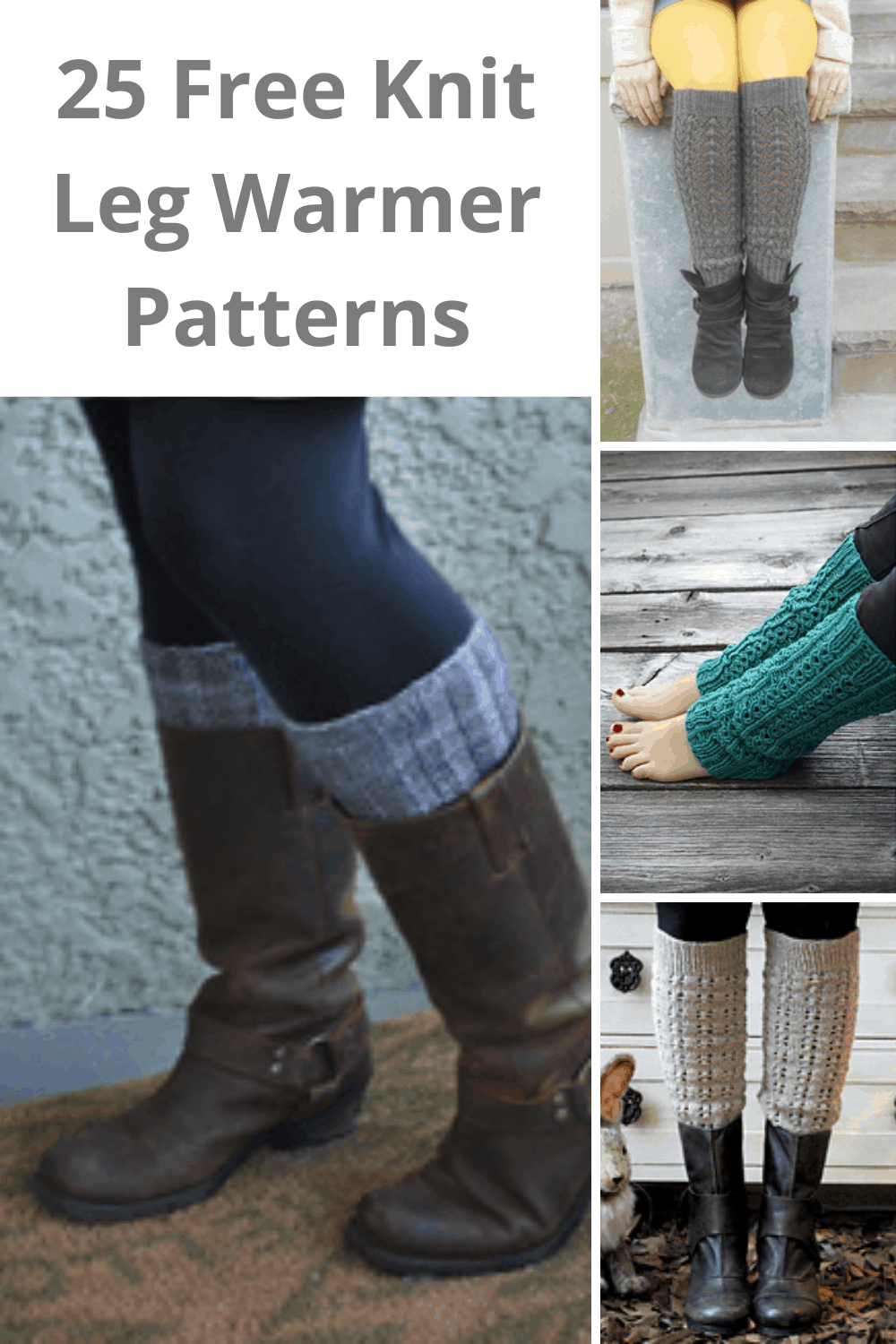 Knit Leg Warmers - Free Knitting Pattern • Craft Passion