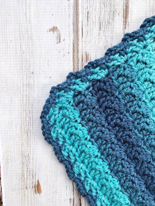 How to Crochet: Elegant Ombre Baby Blanket 