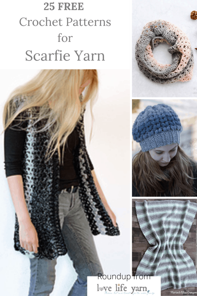 scarfie yarn patterns pinterest collage