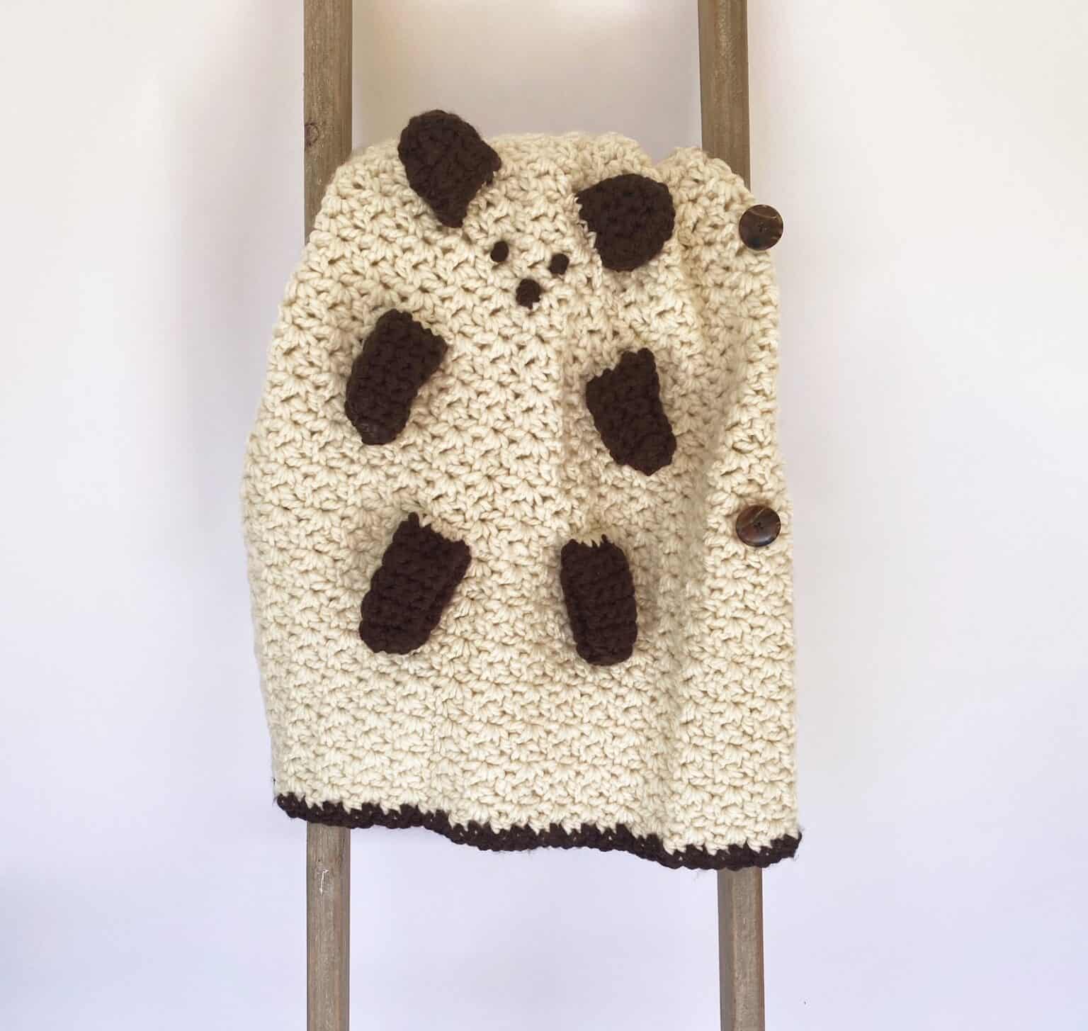 Crochet Animal Blanket Free Pattern love. life. yarn.