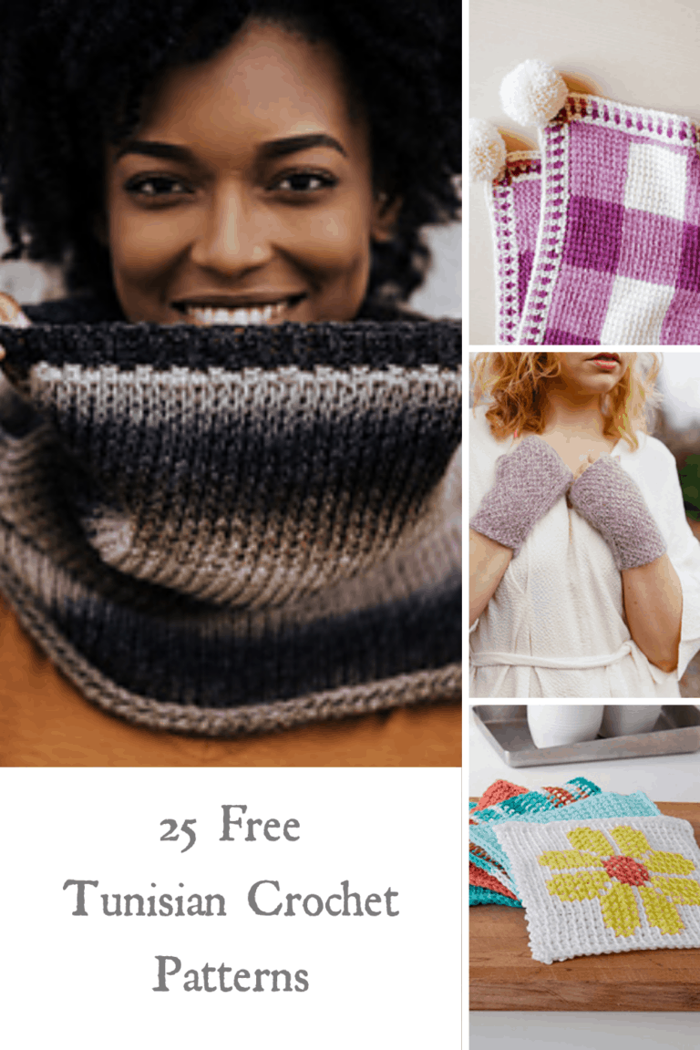 Discover the Best 25 Free Tunisian Crochet Patterns for Beginners
