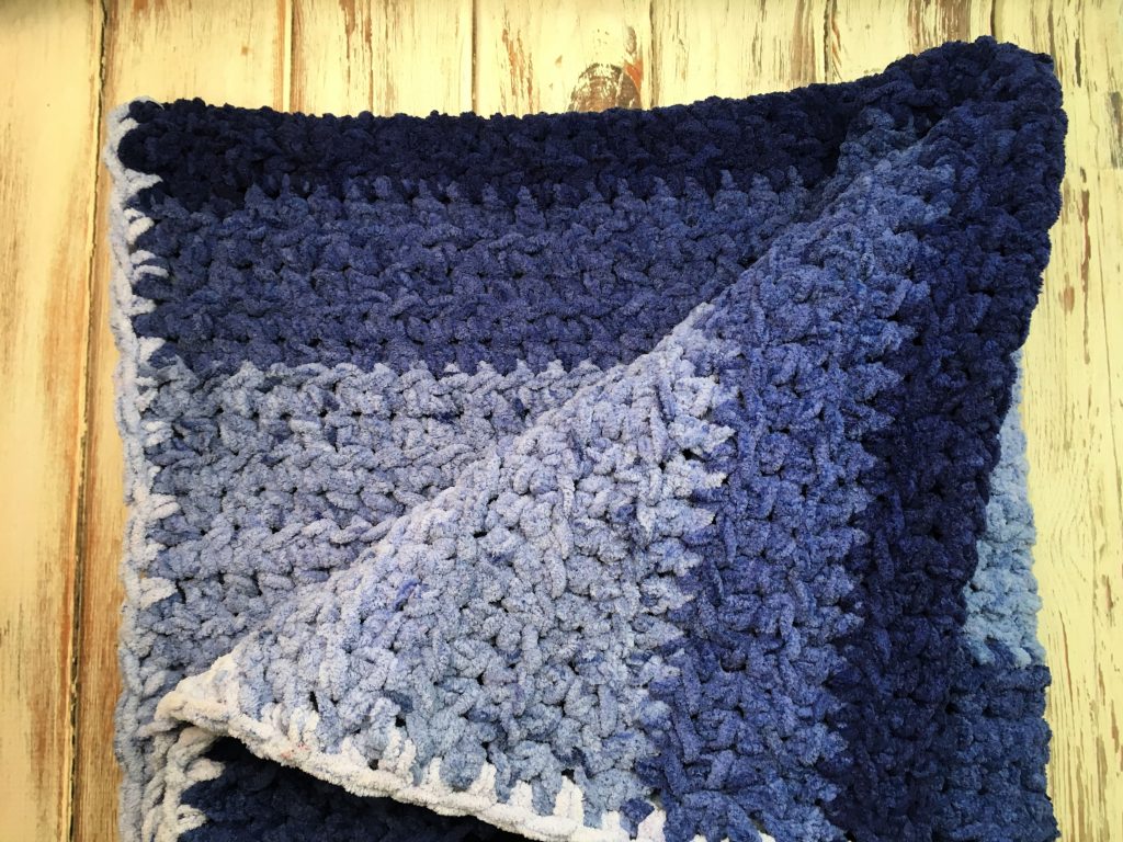 Weekend Ombre Baby Blanket Free Crochet Pattern Love