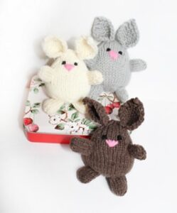 Knit One, Hop Two: 25 Playful Bunny Knitting Patterns - love. life. yarn.